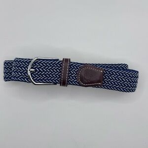Men’s Roostas Two Toned Woven Stretch Belt
